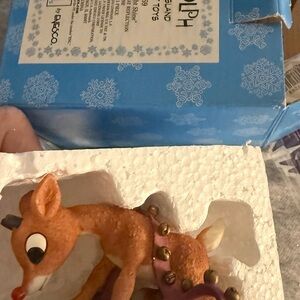 Rudolph and the island of misfit toys Figurine “let your light shine”